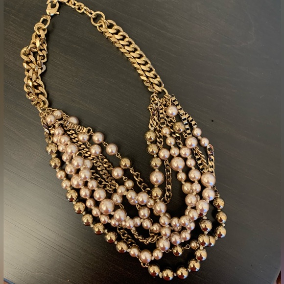 Stella & Dot ‘Lucia’ Layered Pearl Chain Necklace - Picture 6 of 6